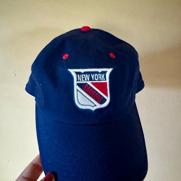 New York Rangers Original 6 Navy Blue Cap - Picture 1 of 5